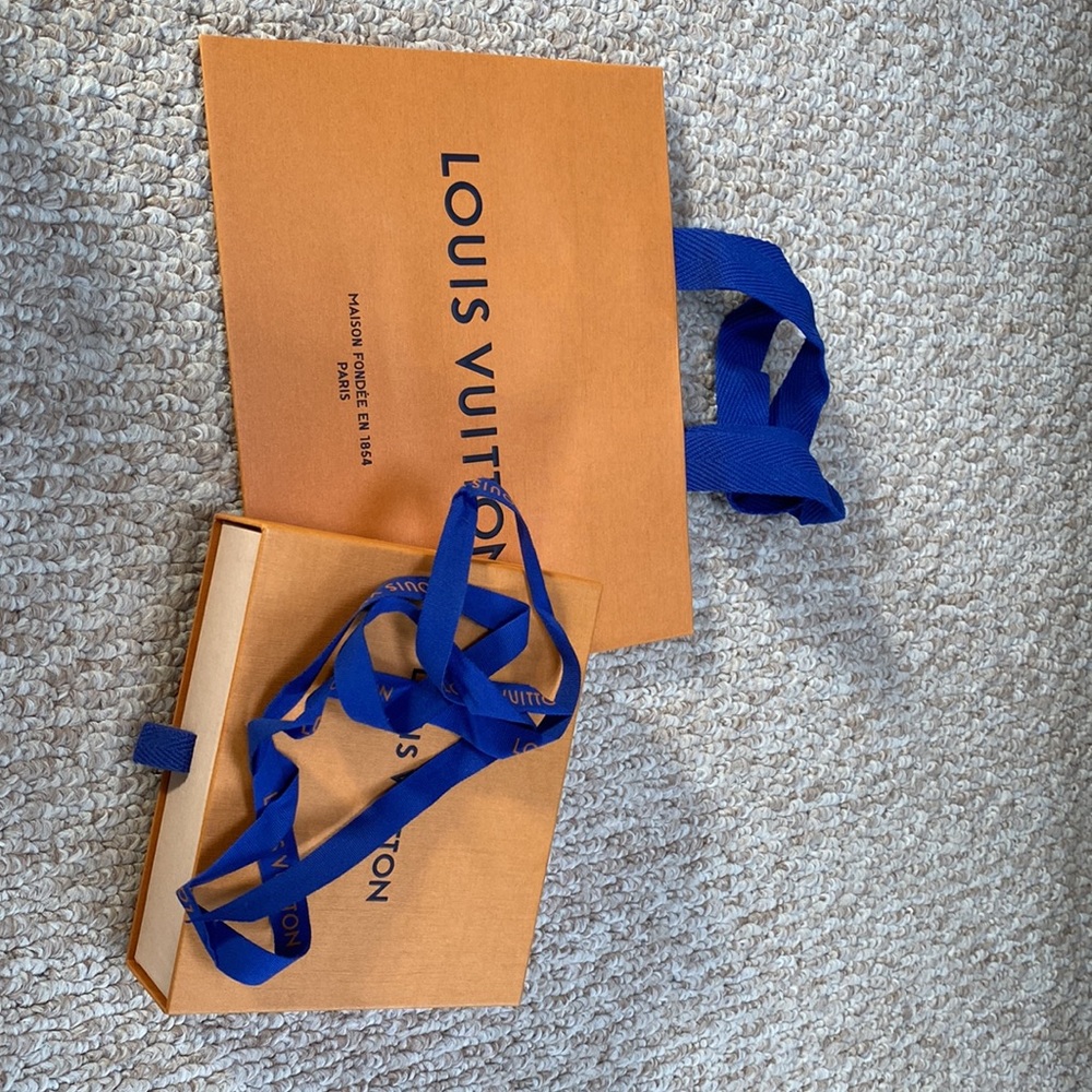 Louis Vuitton Gift Bag, Box, Dust Bag and Ribbon